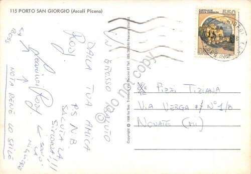 Cartolina Porto San Giorgio vedute 1980 (Ascoli Piceno) | Immagine Gallery 2