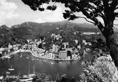 Cartolina Portofino Mare panorama dall'alto NVG (Genova) | Immagine principale