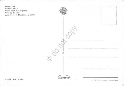 Cartolina Portofino panorama aereo (Genova) | Immagine Gallery 2