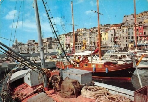 Cartolina Portovenere Porticciolo 1976