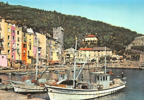 Cartolina Portovenere porticciolo barche (La Spezia) | Immagine principale