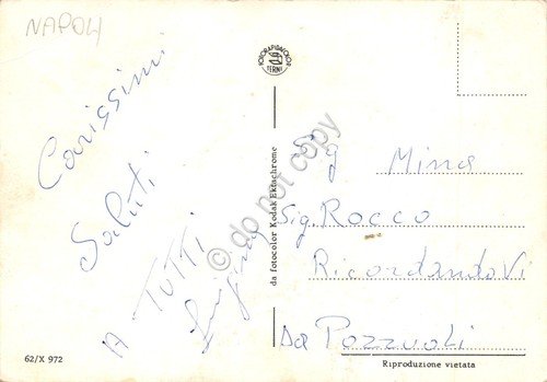 Cartolina Pozzuoli vedute varie paese anni '70 | Immagine Gallery 2