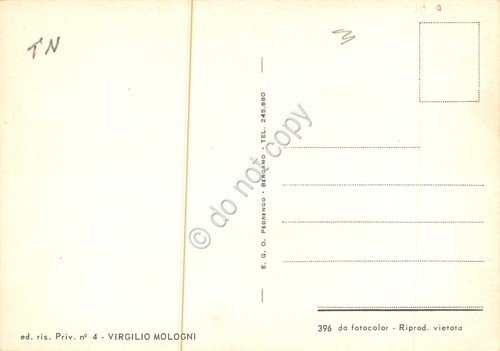 Cartolina Pradalunga vedute edifici