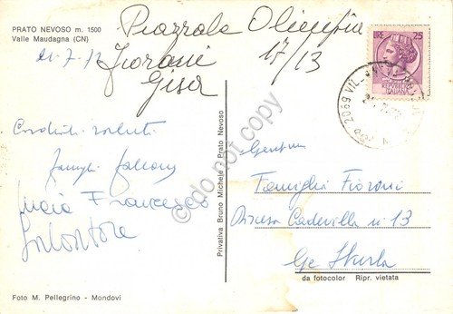 Cartolina Prato Nevoso Valle Maudagna 1972 | Immagine Gallery 2