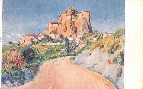 Cartolina Predappio La Rocca serie Predappio n.10 illustrata | Immagine principale