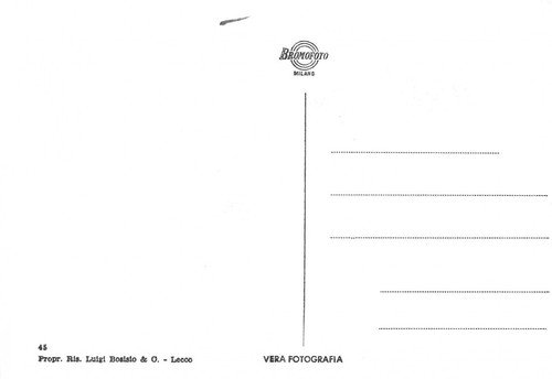 Cartolina Premana Alta Valsassina Panorama abiti tradizionali