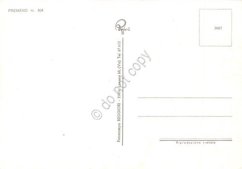 Cartolina Premeno case e collina | Immagine Gallery 2