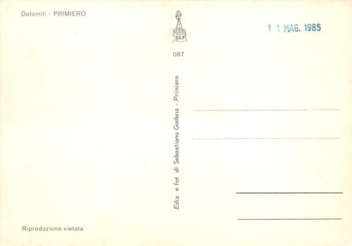 Cartolina Primiero Vedutine (Trento)