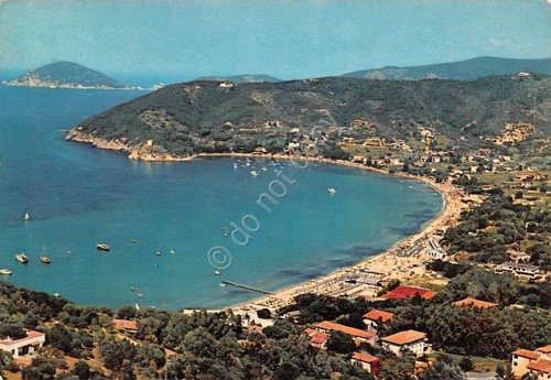 Cartolina Procchio Isola D'Elba Veduta aerea anni '70 | Immagine principale