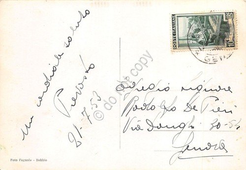 Cartolina Propata panorama 1953 | Immagine Gallery 2