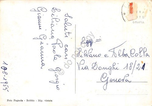 Cartolina Propata panorama 1955