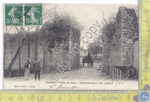 Cartolina Provins - Porte de Jouy - animee - VG … | Immagine principale