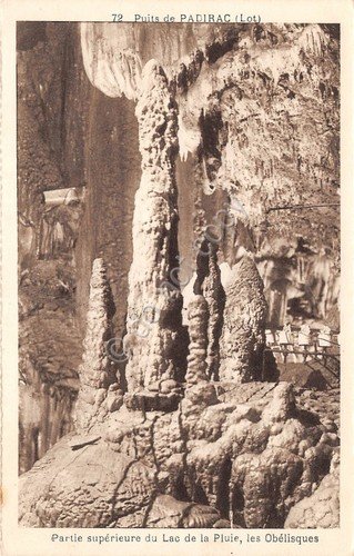 Cartolina Puits de Padirac Lac de la Pluie Obelisques | Immagine principale