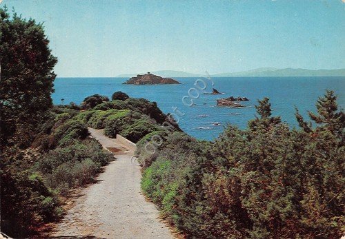 Cartolina Punta Ala Isole Porcellini Sparviero (Grosseto)