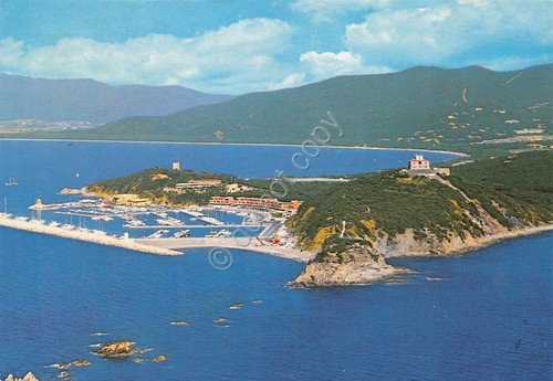 Cartolina Punta Ala Panorama aereo 1985 | Immagine principale