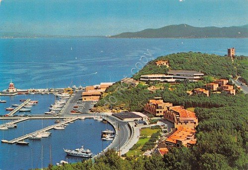 Cartolina Punta Ala Porticciolo vista dall'alto 1979 | Immagine principale