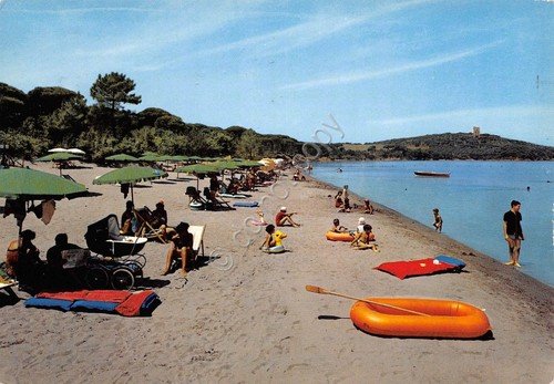 Cartolina Punta Ala Spiaggia animata | Immagine principale
