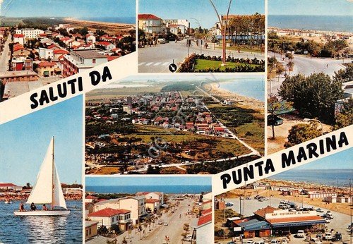 Cartolina Punta Marina vedute 1979 (Ravenna) | Immagine principale