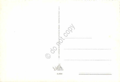 Cartolina Pupazzo vestito da coniglio con lavagna