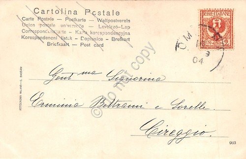 Cartolina Quarna Sopra panorama 1904 | Immagine Gallery 2