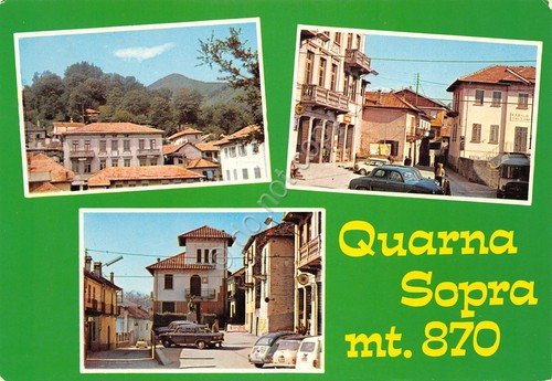 Cartolina Quarna Sopra vedute 1976 | Immagine principale