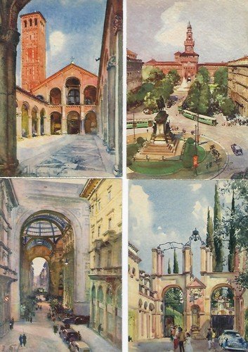 Cartolina Raimondi 8 cartoline Illustrate NVG