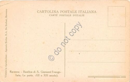 Cartolina Ravenna Basilica S. Giovanni Evangelista la Porta