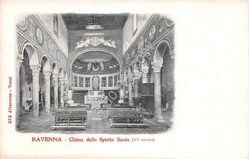 Cartolina Ravenna Chiesa dello Spirito Santo Alterocca | Immagine principale