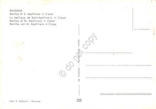 Cartolina Ravenna S. Apollinare in Classe Basilica | Immagine Gallery 2