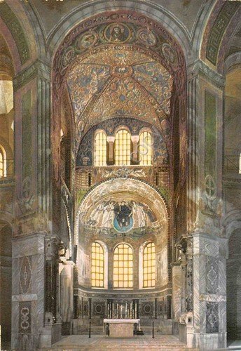 Cartolina Ravenna Tempio di S. Vitale | Immagine principale