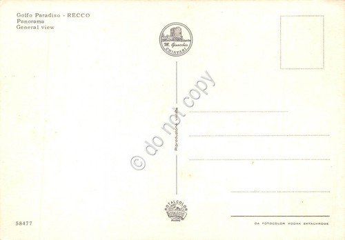 Cartolina Recco Panorama dall'alto (Genova) | Immagine Gallery 2