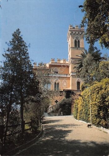 Cartolina Recco Villa Tigellius 1993