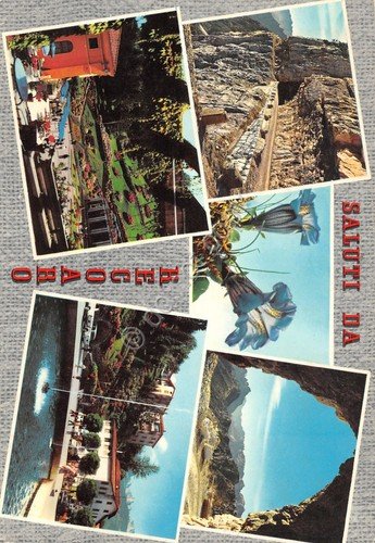 Cartolina Recoaro Strada degli eroi Piazza Duca D'Aosta ingresso Fonti … | Immagine principale