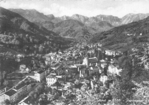 Cartolina Recoaro Terme Panorama 1954 | Immagine principale