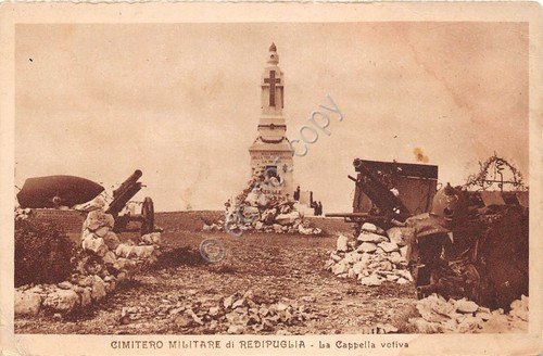 Cartolina Redipuglia Cimitero Militare Cappella Votiva (Gorizia)