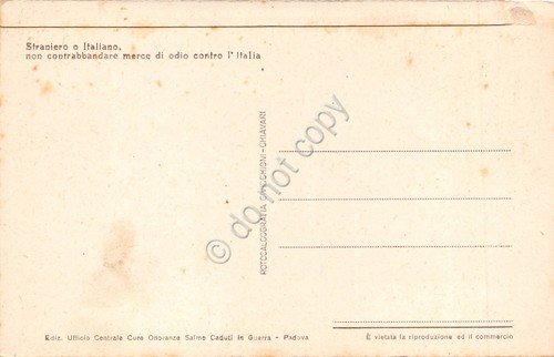 Cartolina Redipuglia Cimitero Militare Monumento alla Guardia di Finanza | Immagine Gallery 2