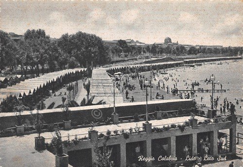 Cartolina Reggio Calabria Lido lato Sud | Immagine principale