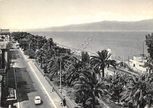 Cartolina Reggio Calabria Lungomare