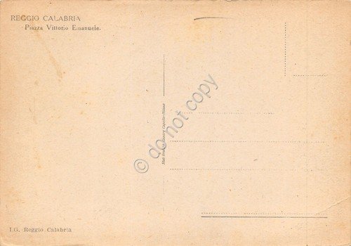 Cartolina Reggio Calabria Piazza V. Veneto | Immagine Gallery 2