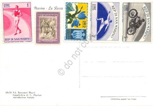 Cartolina Repubblica di San Marino Rocca | Immagine Gallery 2