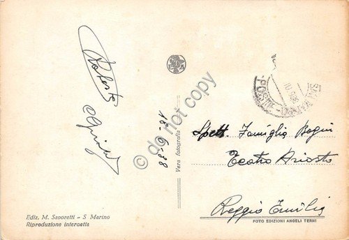 Cartolina Repubblica San Marino Panorama da Montecerreto 1938 | Immagine Gallery 2