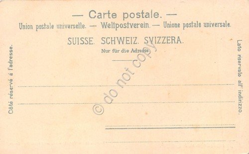 Cartolina Reusbrucke mit Gutsch