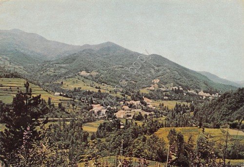 Cartolina Rezzoaglio Panorama da Casaleggio 1979