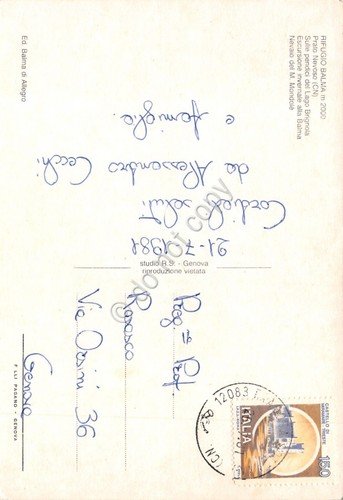 Cartolina Rifugio Balma 3 vedute (Cuneo) | Immagine Gallery 2