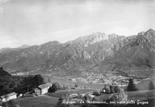 Cartolina Rifugio La Madonnina vista Grigna 1963