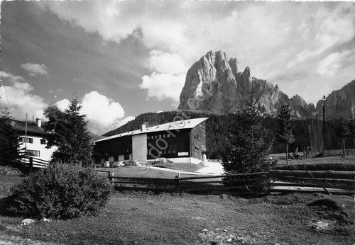 Cartolina Rifugio Monte Pana Sassolungo 1952 | Immagine principale