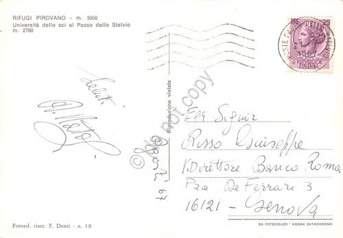 Cartolina Rifugio Pirovano Passo Stelvio 1967 | Immagine Gallery 2