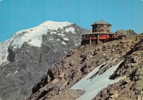 Cartolina Rifugio Tibet Passo Stelvio 1983 (Sondrio)