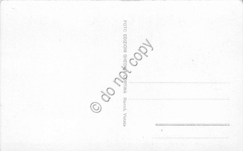 Cartolina Rifugio Vajolet verso Cornelle (Trento)