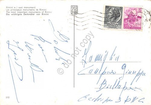 Cartolina Rimini e i suoi monumenti vedute | Immagine Gallery 2
